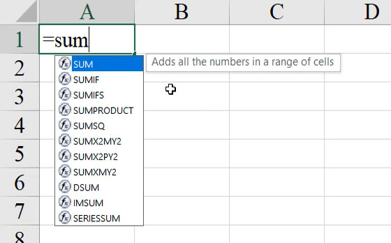 Hàm trong Excel là gì? Cách nạp giá trị vào hàm trong Excel