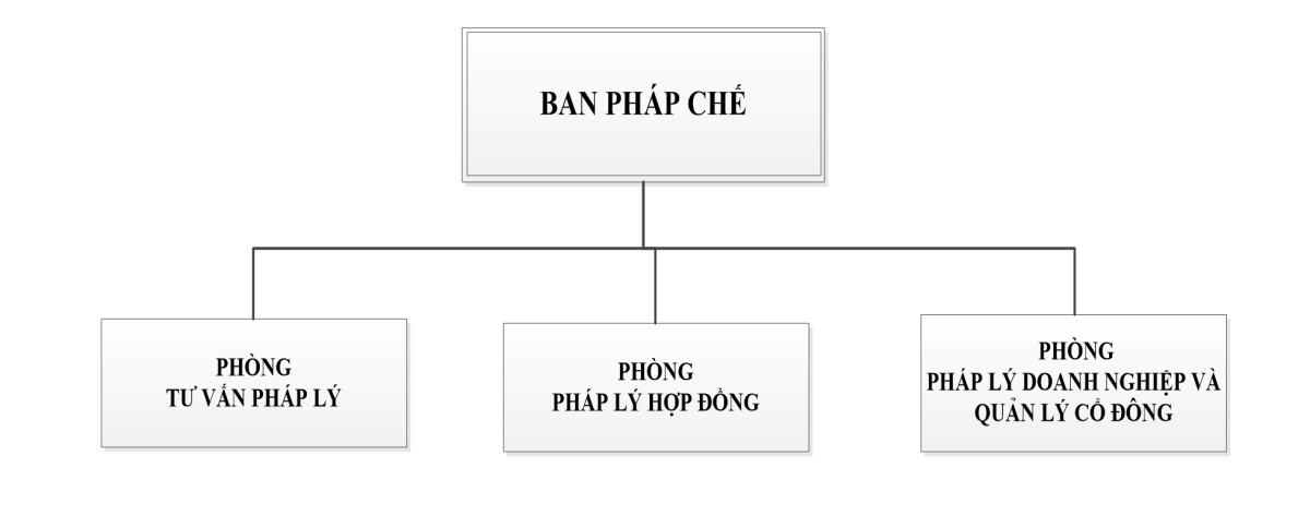 Sơ đồ tổ chức, chức năng nhiệm vụ của Ban Pháp chế trong doanh nghiệp