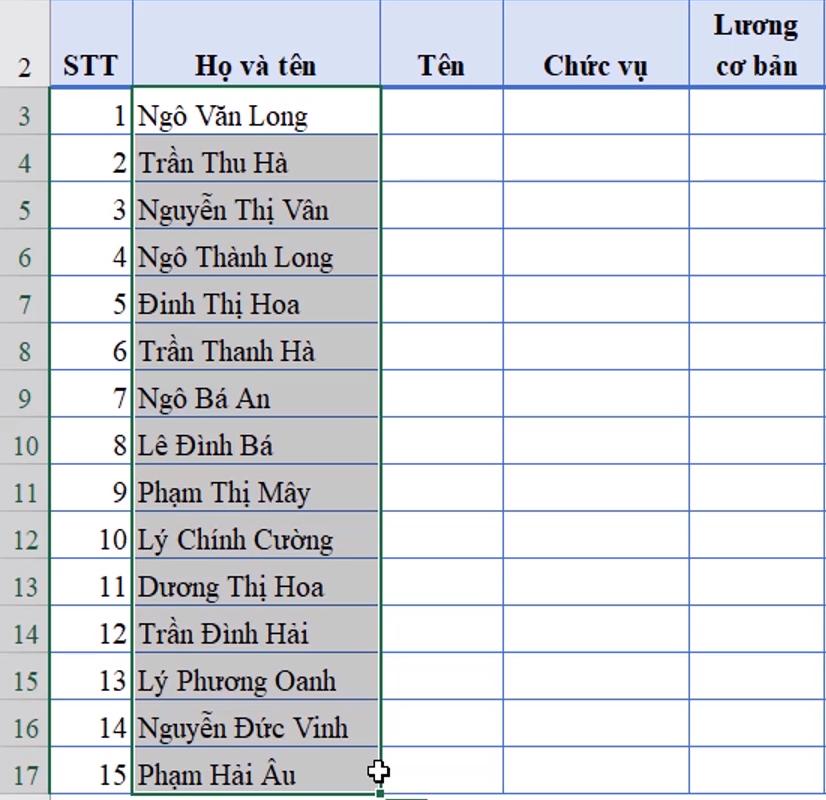 2 thủ thuật copy trong Excel cực hay có thể bạn chưa biết