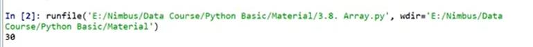 Lý thuyết và các thao tác cơ bản với Array trong Python