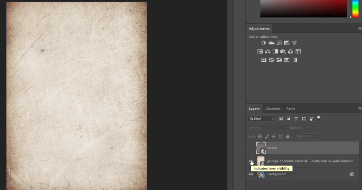 Blend màu trong Photoshop: Layer để blend màu