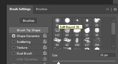 Brush Photoshop: Soft Round