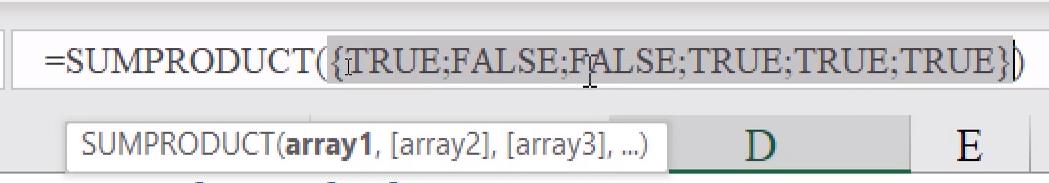 Hướng dẫn cách dùng hàm SUMPRODUCT để đếm trong Excel