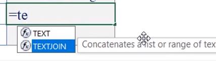 nhập từ khóa là TE trong Excel