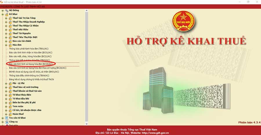 Hướng dẫn cách lập báo cáo tình hình sử dụng hóa đơn
