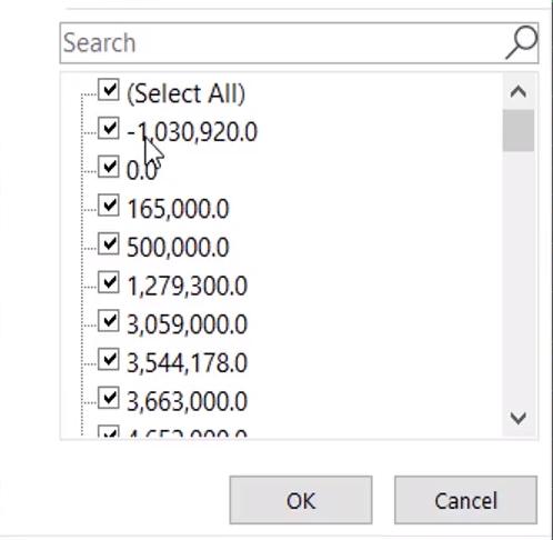Hướng dẫn kỹ thuật lọc dữ liệu dạng Number trong Excel
