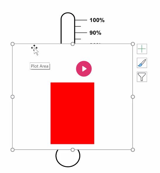 Cách lồng hình ảnh vào biểu đồ trong Excel để thể hiện động lượng