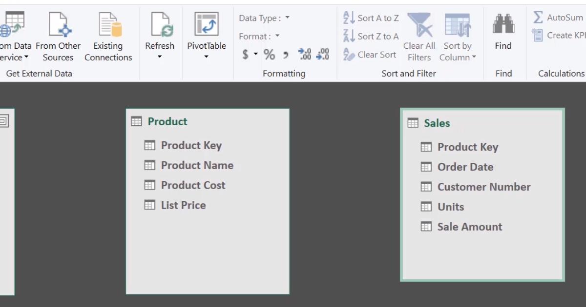 Hướng dẫn cách chèn dữ liệu từ file Excel vào Power Pivot