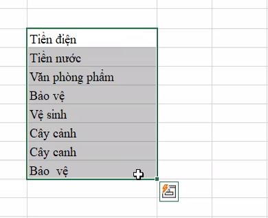 Hướng dẫn tìm và sửa lỗi chính tả trong Excel theo một danh sách