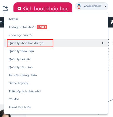 Hướng dẫn cách tạo khóa học trên Gitiho dành cho giảng viên