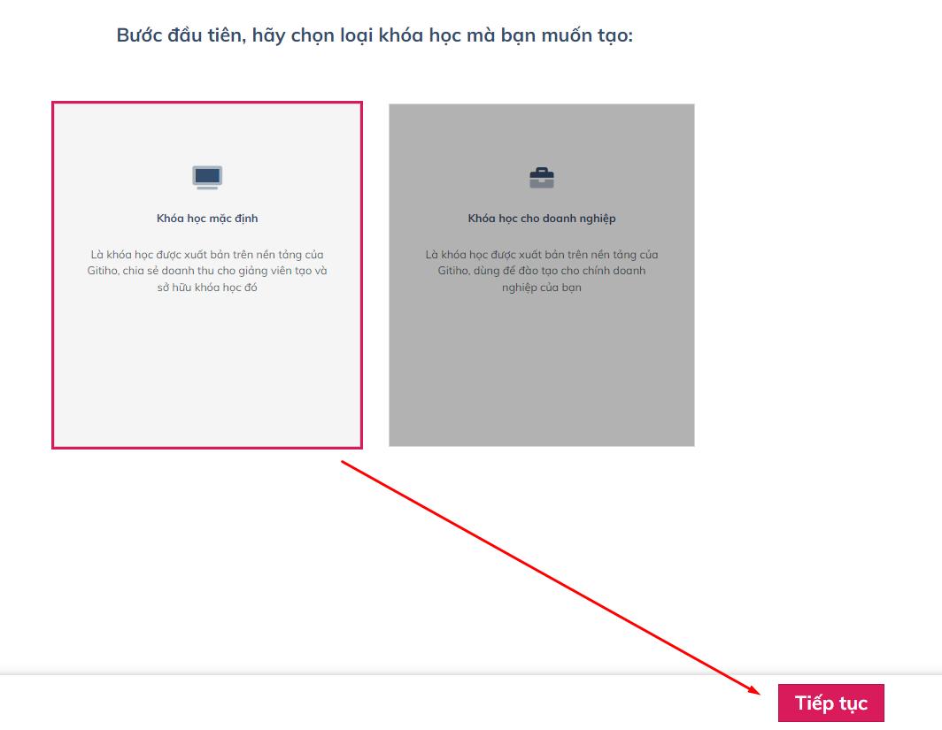 Hướng dẫn cách tạo khóa học trên Gitiho dành cho giảng viên