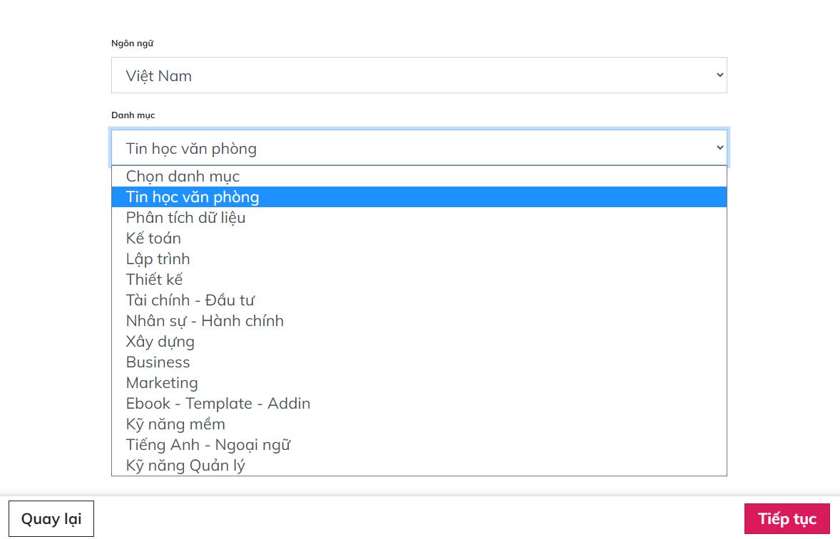 Hướng dẫn cách tạo khóa học trên Gitiho dành cho giảng viên