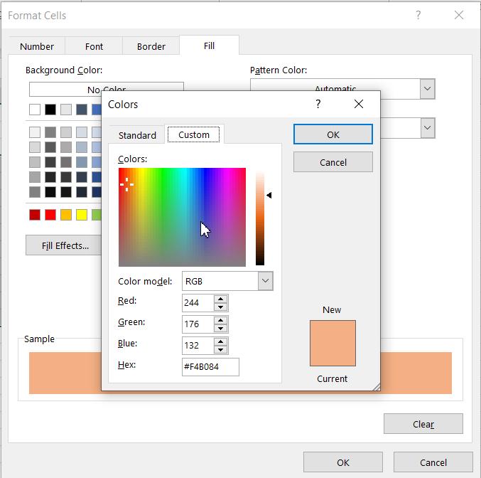 Hướng dẫn cách tô màu ngày chủ nhật trong bảng chấm công trên Excel