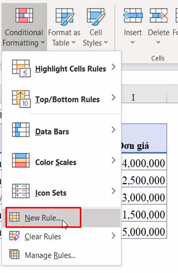 Cách dùng Conditional Formatting trong Excel ẩn kết quả lỗi tự động