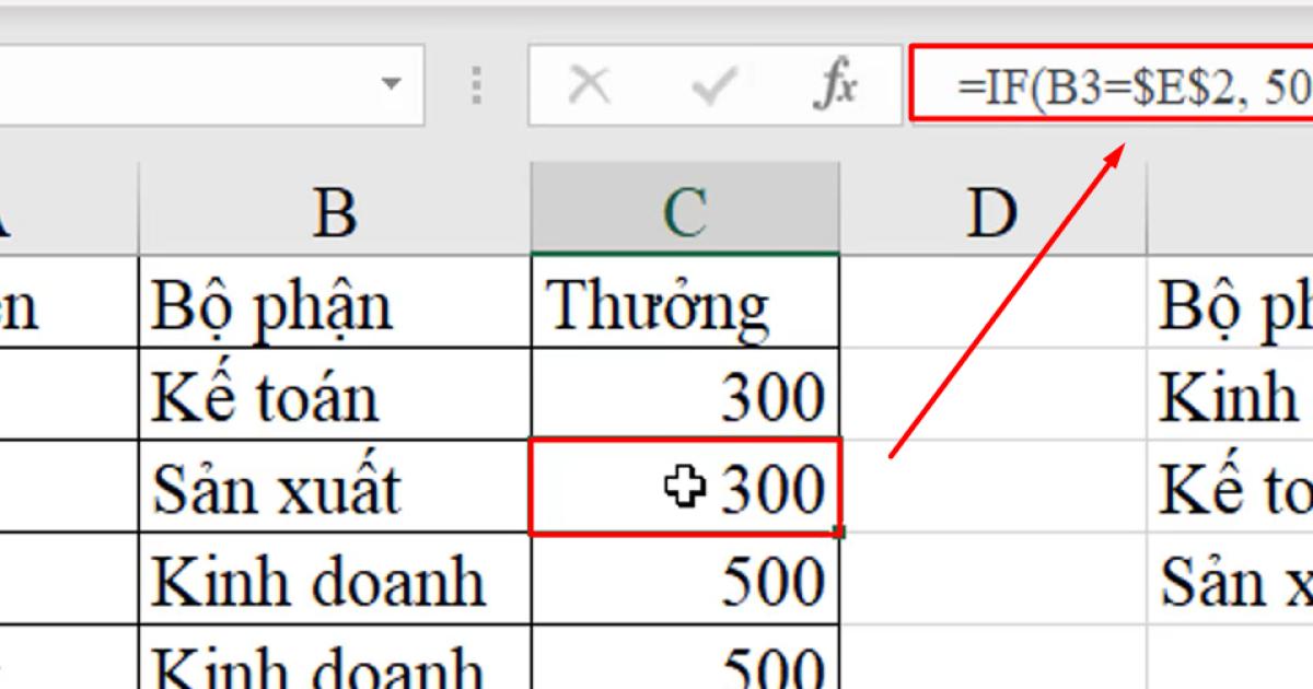 Hướng dẫn cách cố định tọa độ tham chiếu của hàm Excel