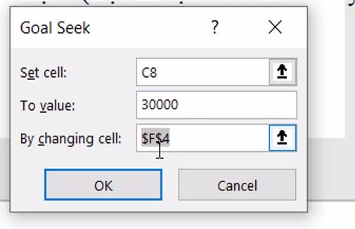 Cách sử dụng công cụ Goal Seek trong Excel dự đoán kết quả mục tiêu