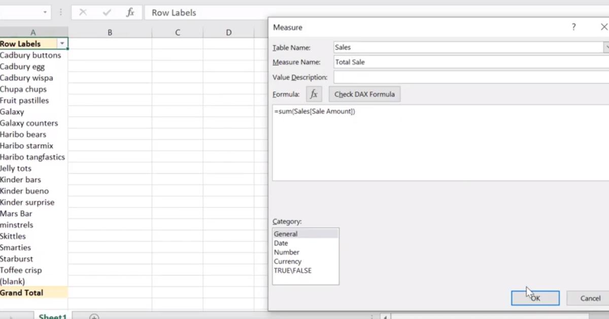 Hướng dẫn cách sử dụng DAX trong Power Pivot trên Excel