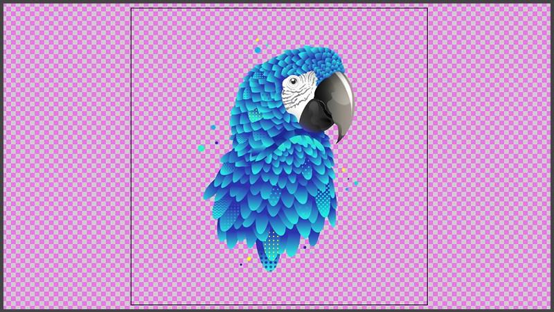 Đổi màu background trong AI: Kết quả đổi màu nền trong AI