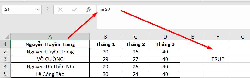 Cách dùng hàm ISFORMULA kiểm tra ô có chứa công thức trong Excel