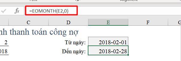 3 hàm trong Excel giúp bạn xác định ngày cuối tháng chuẩn nhất