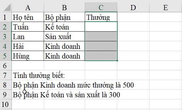 Hàm trong Excel là gì? Cách nạp giá trị vào hàm trong Excel