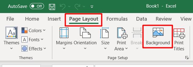 Bật mí 3 thao tác với hình nền trong Excel cực thú vị