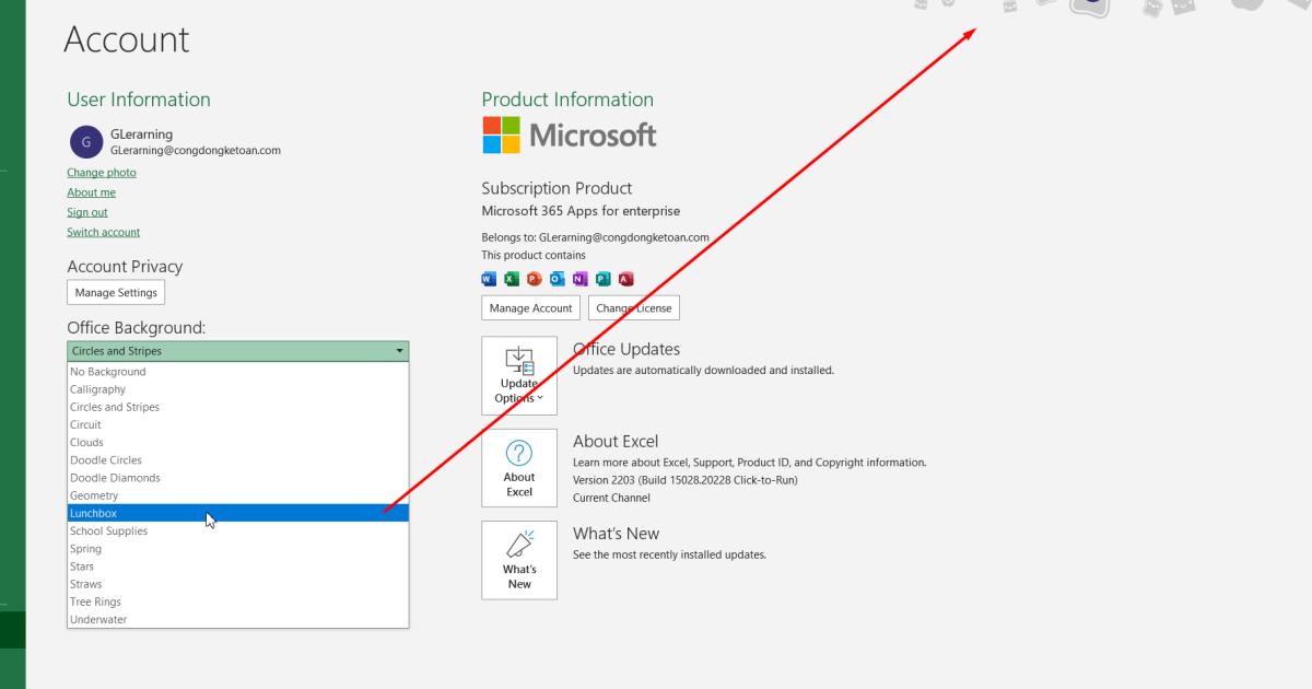 Bật mí 3 thao tác với hình nền trong Excel cực thú vị