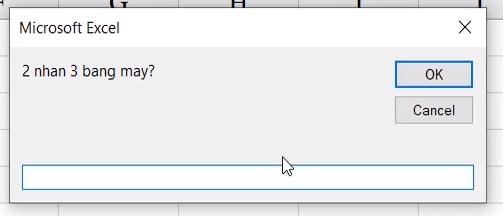 Hướng dẫn sử dụng Input Box trong VBA Excel cho người mới bắt đầu