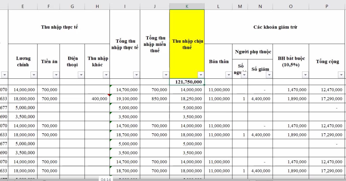 Hướng cách dẫn kê khai thuế TNCN và tạm nộp theo quý