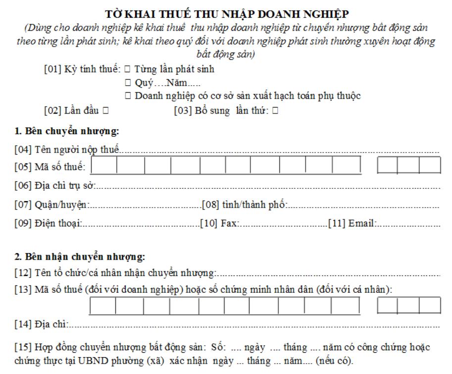 Kiến thức cần biết về kê khai, quyết toán thuế thu nhập doanh nghiệp