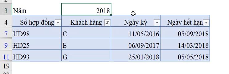 Quản lý dữ liệu với Filter và Conditional Formatting trong Excel