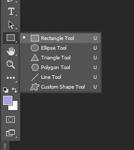 Khung ảnh đẹp Photoshop: Rectangle Tool