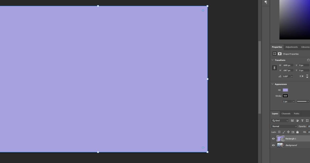 Khung ảnh đẹp Photoshop: Vẽ hình chồng lên ảnh