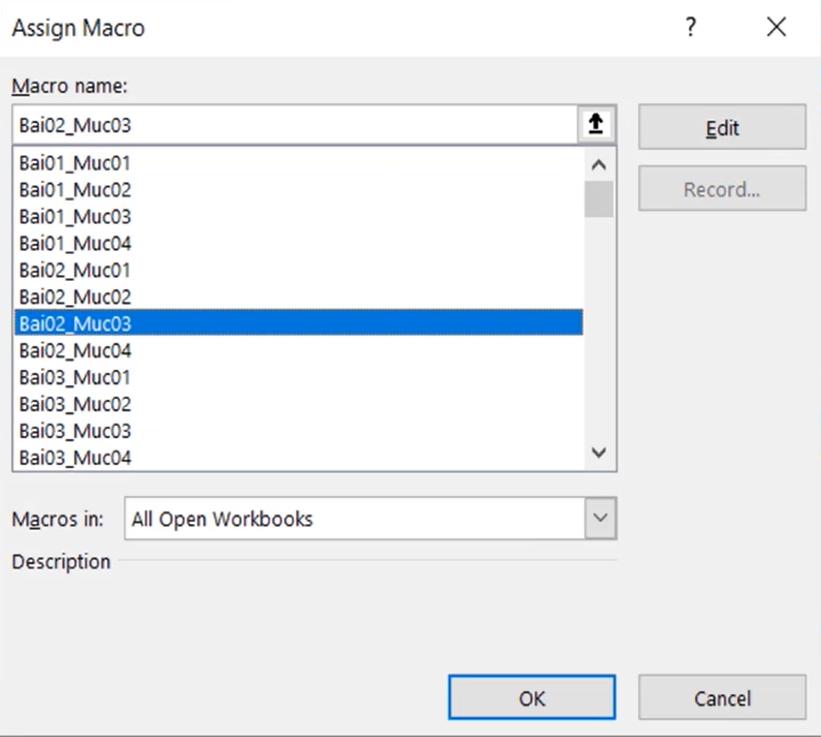 Macro trong Excel: Cấu trúc, cách dùng, cách dừng chạy và lưu file