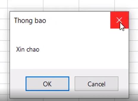 Hướng dẫn chi tiết cách sử dụng msgbox trong VBA Excel