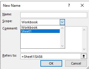 Cách sử dụng Name Range trong Excel để quản lý dữ liệu theo tên