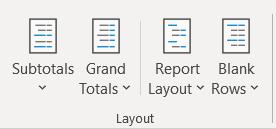 Pivot Table trong Excel và các thẻ chức năng riêng trên thanh công cụ