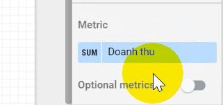 Cách tạo biểu đồ Score Card trong Google Data Studio
