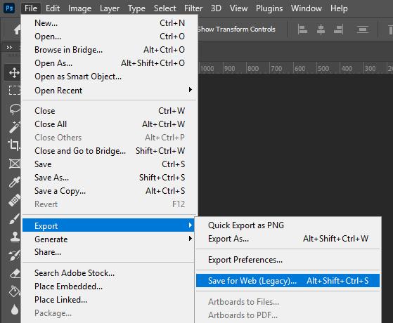 Tạo ảnh GIF bcủa Layằng Photoshop: Xuất ảnh GIF