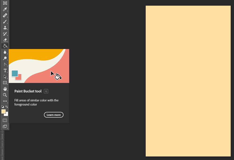Tạo ảnh GIF bằng Photoshop: Đổ màu nền cho ảnh