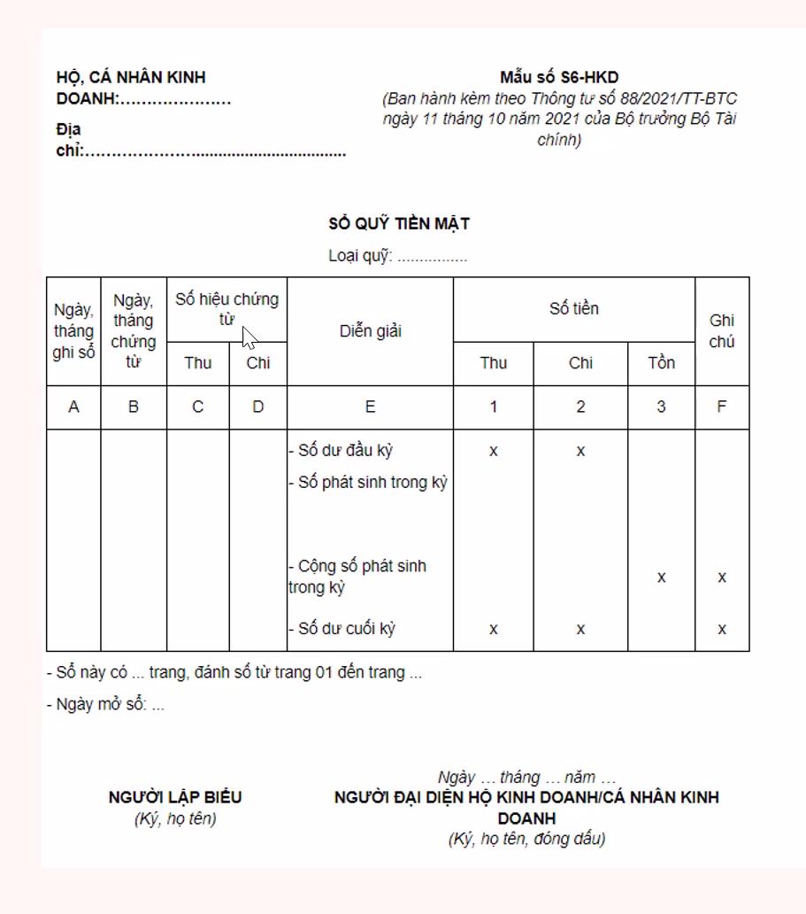 Cách theo dõi thu chi cho hộ kinh doanh nộp thuế theo phương pháp kê khai