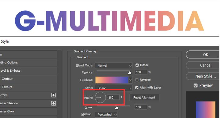 đỏ màu Gradient cho văn bản 17
