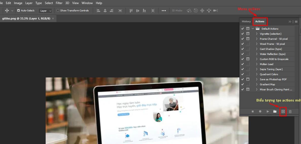 Cách chèn logo vào ảnh trong photoshop đơn giản nhất