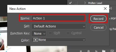 Đổi tên cho action