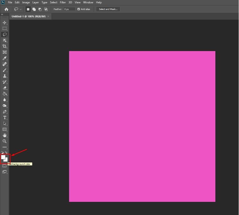 Đổi màu nền trong-photoshop: đổi màu background