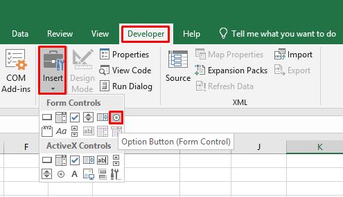 Hướng dẫn cách tạo và sử dụng Form Controls trong Excel