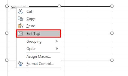 Hướng dẫn cách tạo và sử dụng Form Controls trong Excel