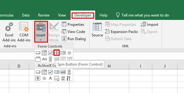 Hướng dẫn cách tạo và sử dụng Form Controls trong Excel
