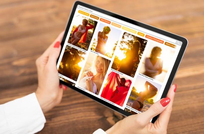 Pinterest là nền tảng cho phép tìm kiếm hình ảnh