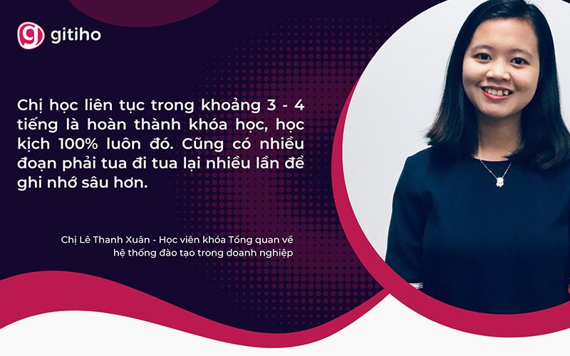 Gặp gỡ chị Thanh Xuân - học viên "ruột" của chuyên gia L&D Phạm Văn Bình